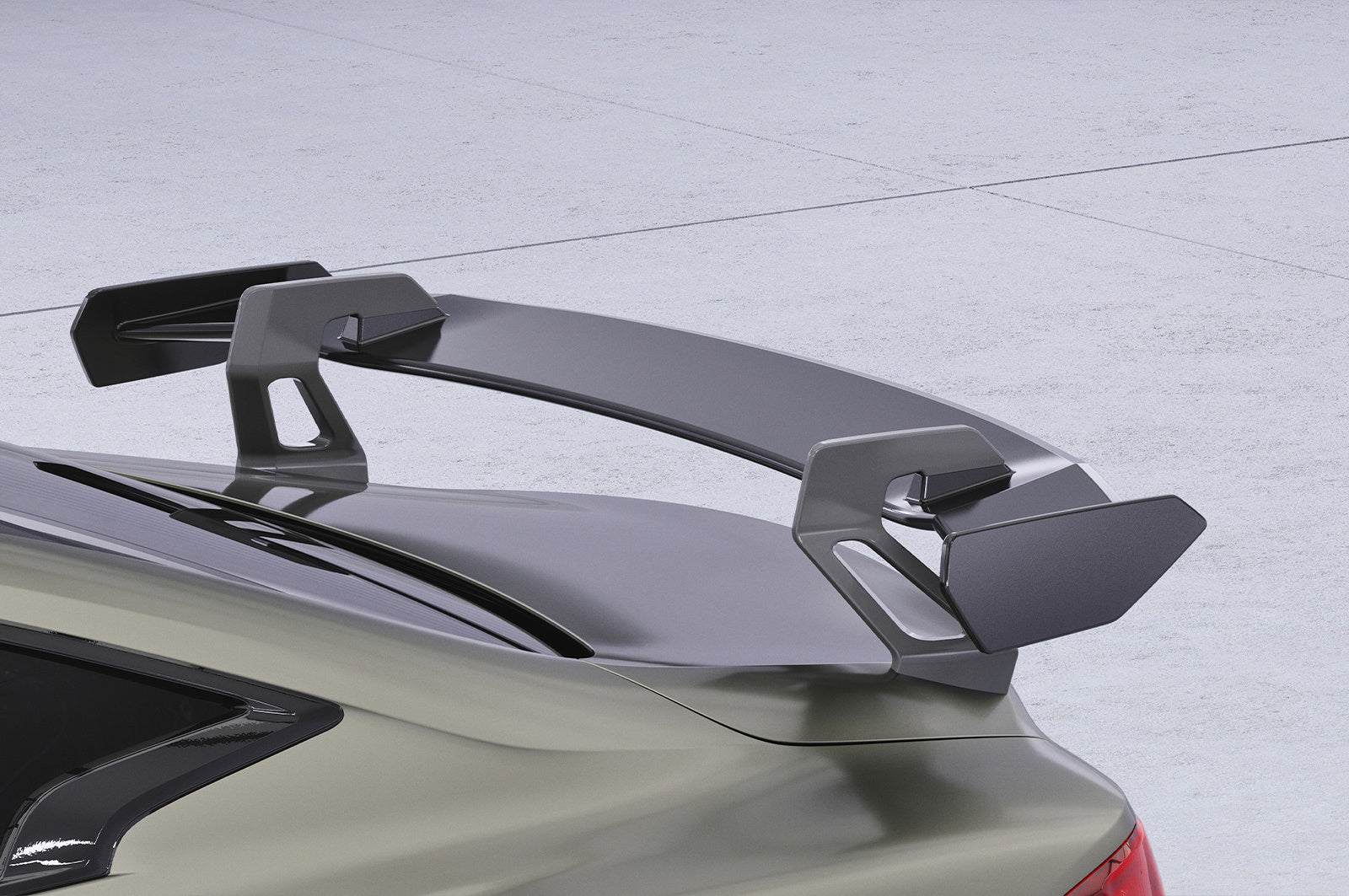 Eleron spate tip gât de lebădă cu ABE pentru Infiniti Q60 / Q60S Coupe SHF014