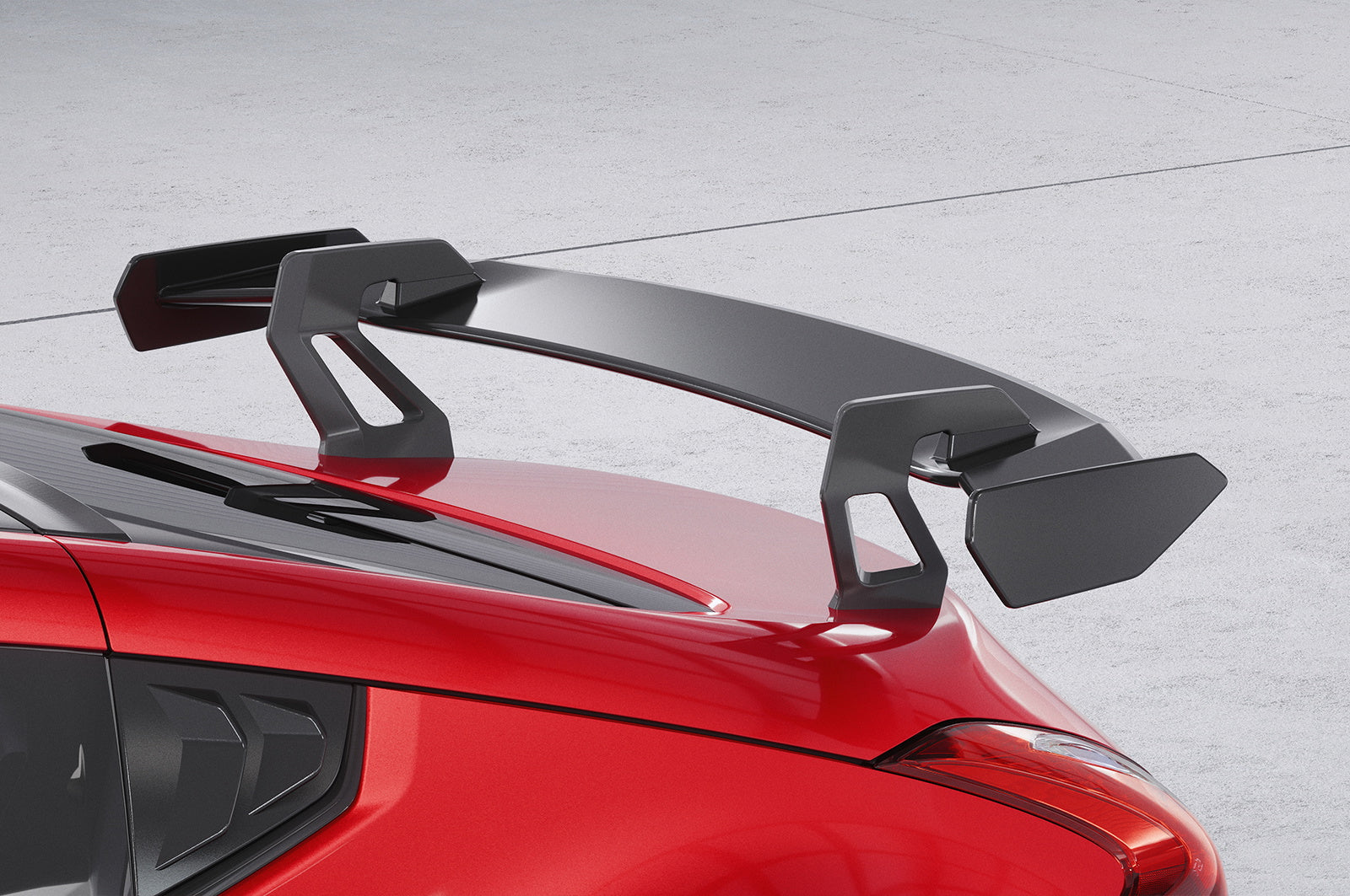 Eleron spate tip gât de lebădă cu ABE pentru Nissan 370Z (Z34) Coupe SHF061