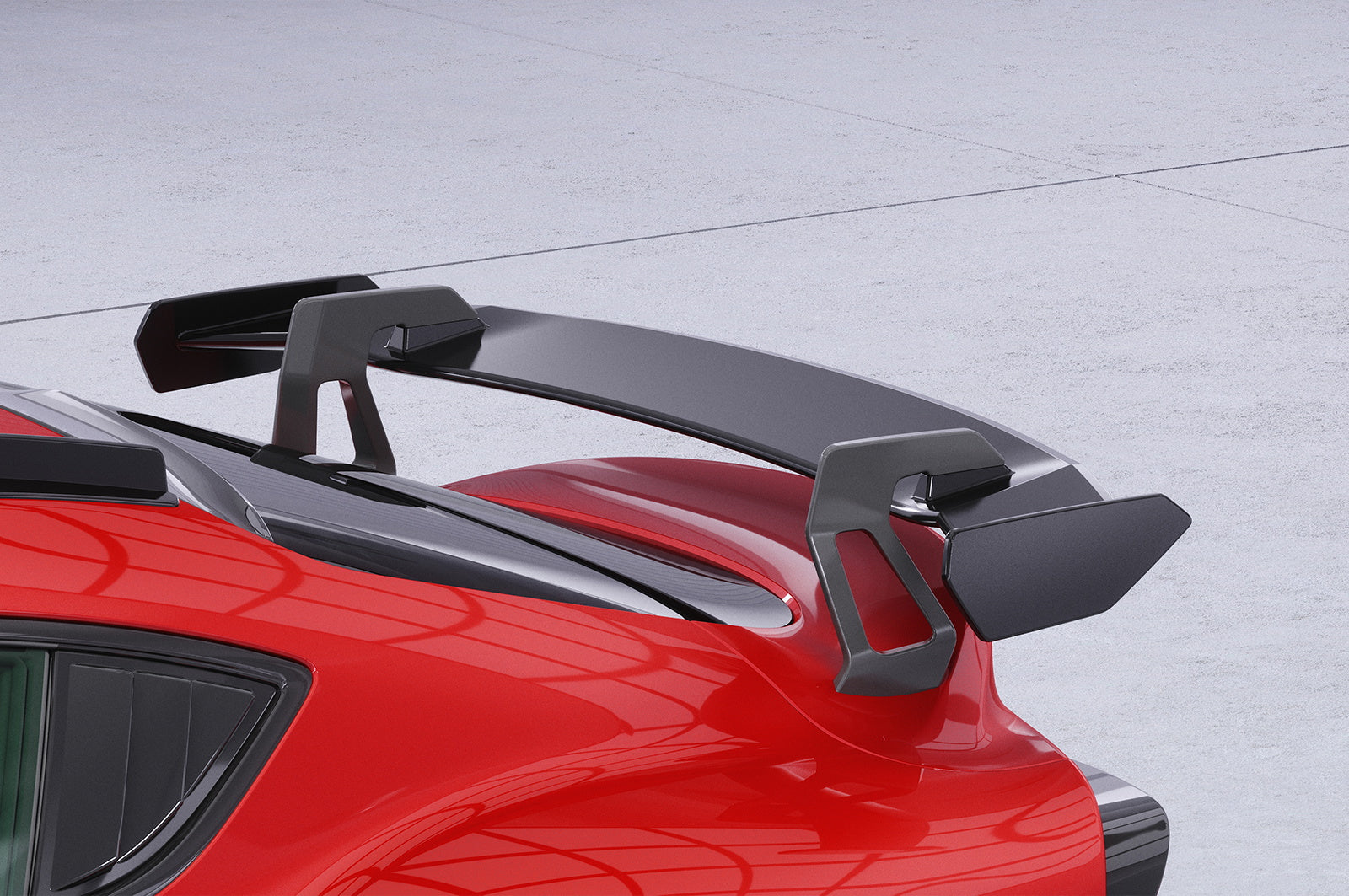 Eleron spate tip gât de lebădă cu ABE pentru Toyota GR Supra (A90) SHF030