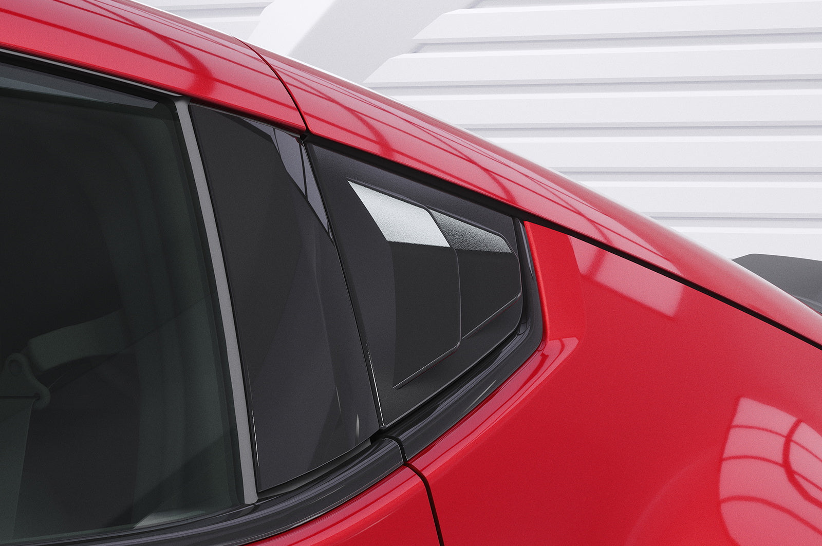 Jaluzele laterale cu ABE pentru Nissan 370Z (Z34) Coupe SSB021