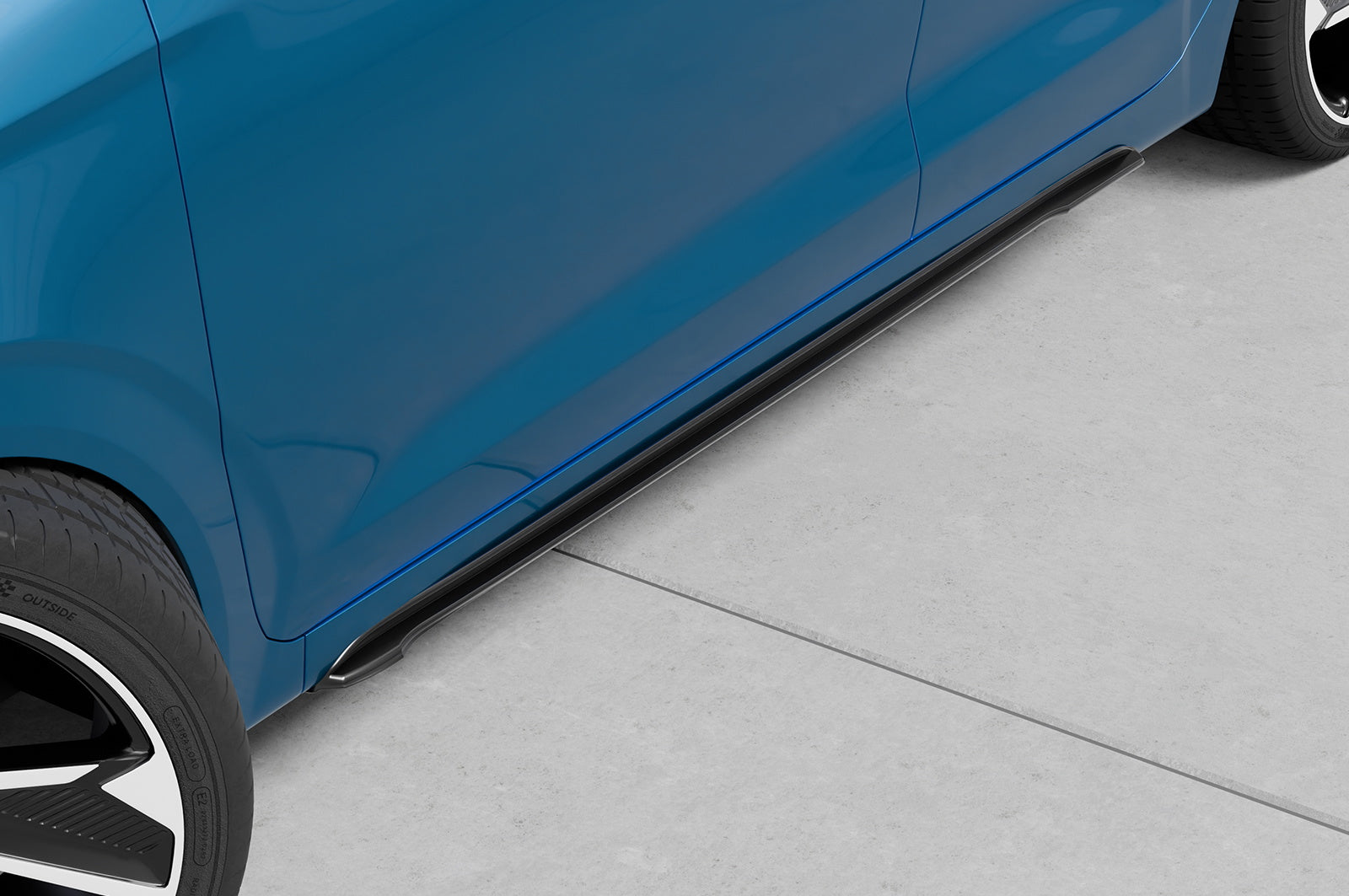 Praguri laterale cu ABE pentru Hyundai i10 (a 3-a generație) SS483