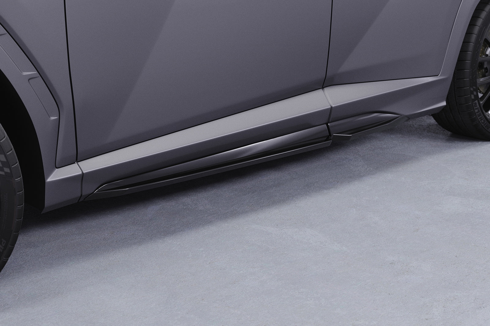 Praguri laterale cu ABE pentru Hyundai Tucson 4 (NX4) N-Line SS570