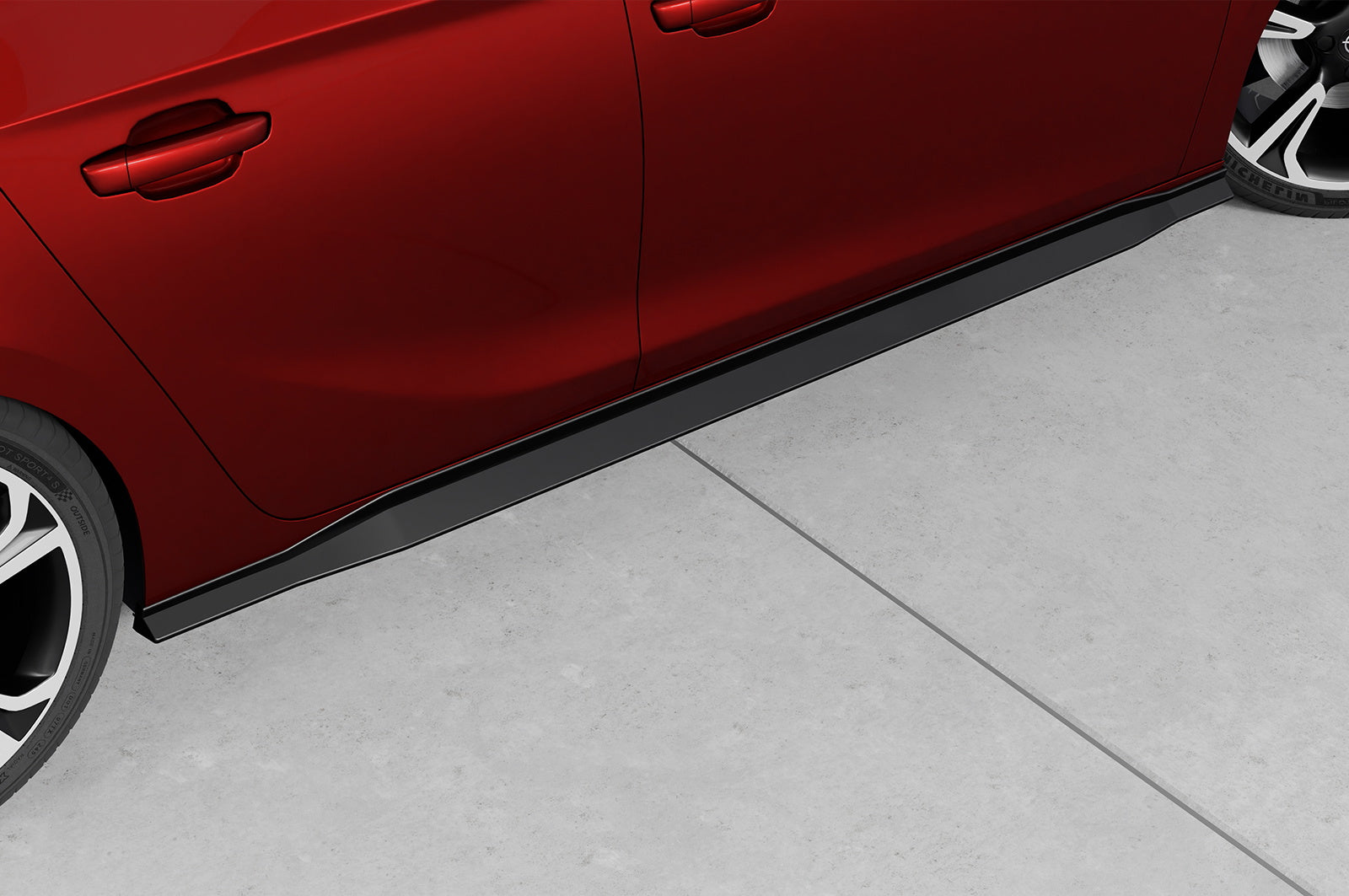 Praguri laterale cu ABE pentru Opel Corsa F SS541
