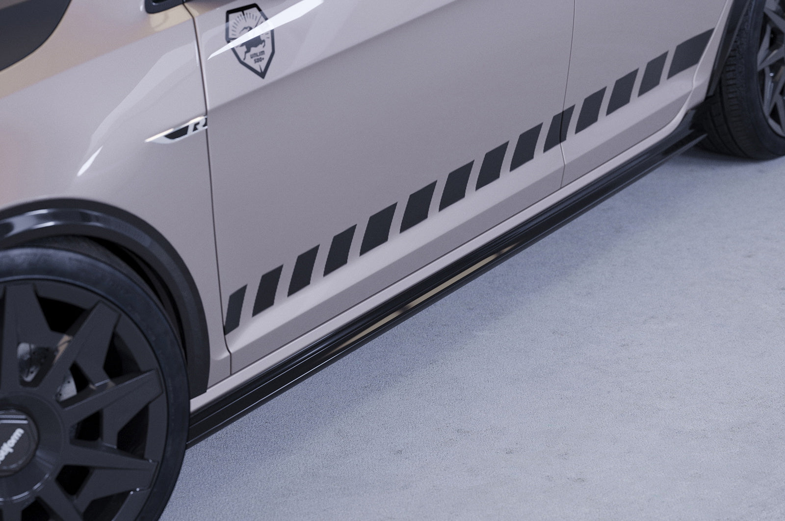Praguri laterale cu ABE pentru VW Golf 7 (Tip AU) SS487