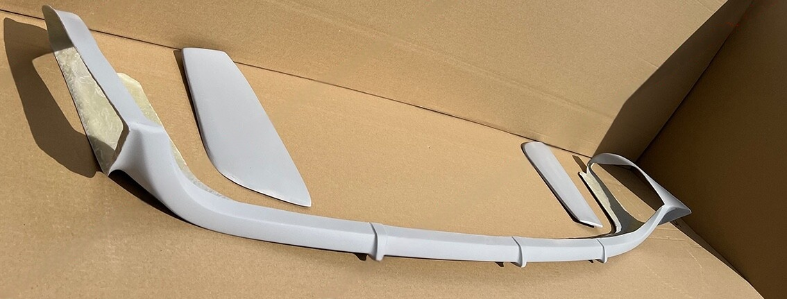 Prelungire bara spate fusta spoiler lip BMW X5 E53 1999-2006 aspect 4.6is 4.8is TFB TUNING