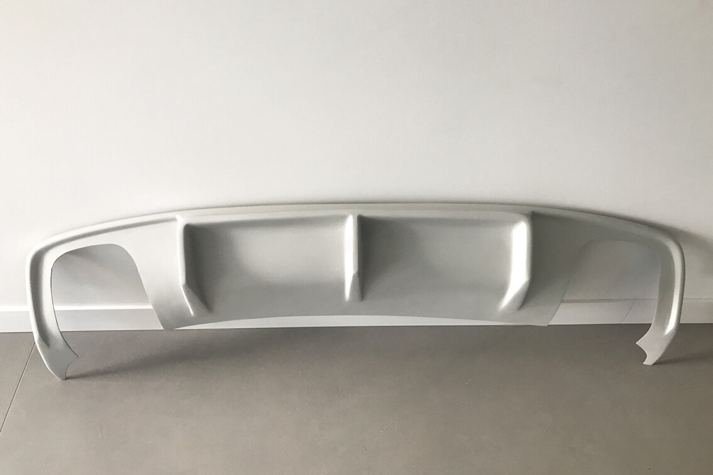 Difuzor bara spate fusta spoiler lip AUDI A4 B8 2012-2015 SEDAN AVANT cu bara SLINE aspect RS TFB TUNING