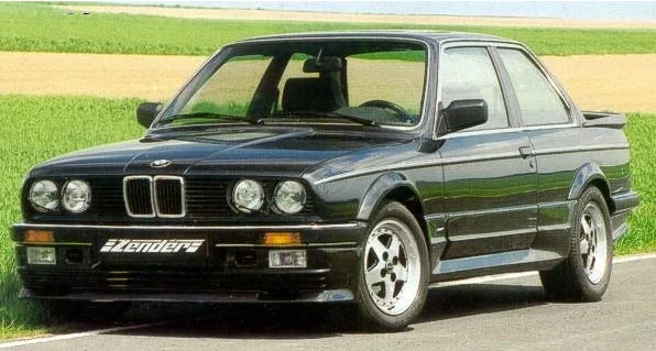 Prelungire bara fata fusta spoiler lip BMW SERIA 3 E30 non facelift 1982-1987 aspect ZENDER TFB TUNING